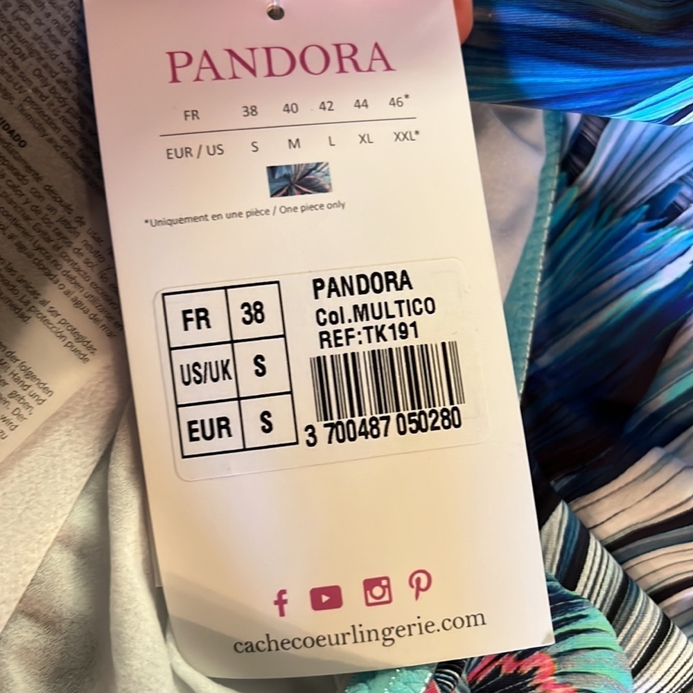 Cache Coeur Pandora Maternity Tankini Top - Picture 10 of 11
